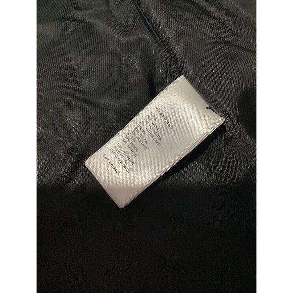 Sold Kate Spade Saturday Gray Snap Button Long Pea Coat - Picture 9 of 9